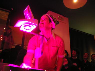 'And, on the overhead projector! Zaaaach! Liebermaaaaaaan!!!!' <applause>